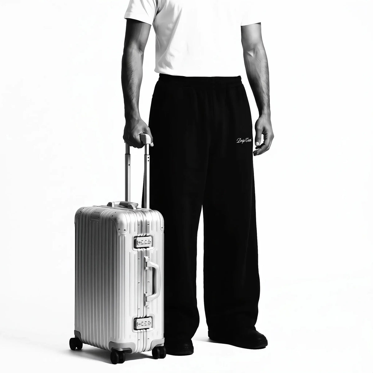DripCartel Classic Wide-Leg Sweatpants